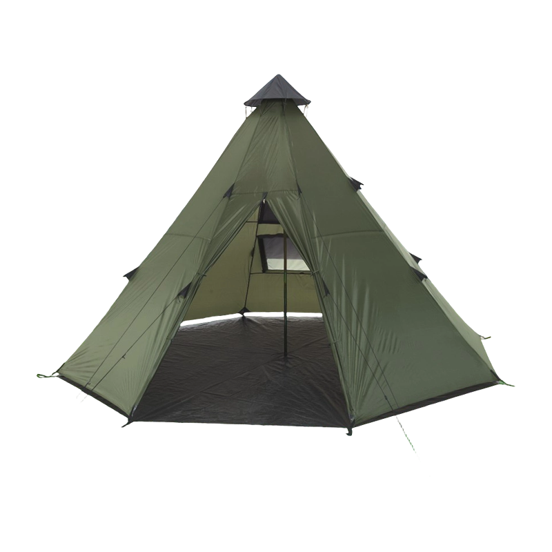 Tenda da campeggio indiana 550x550x300 cm