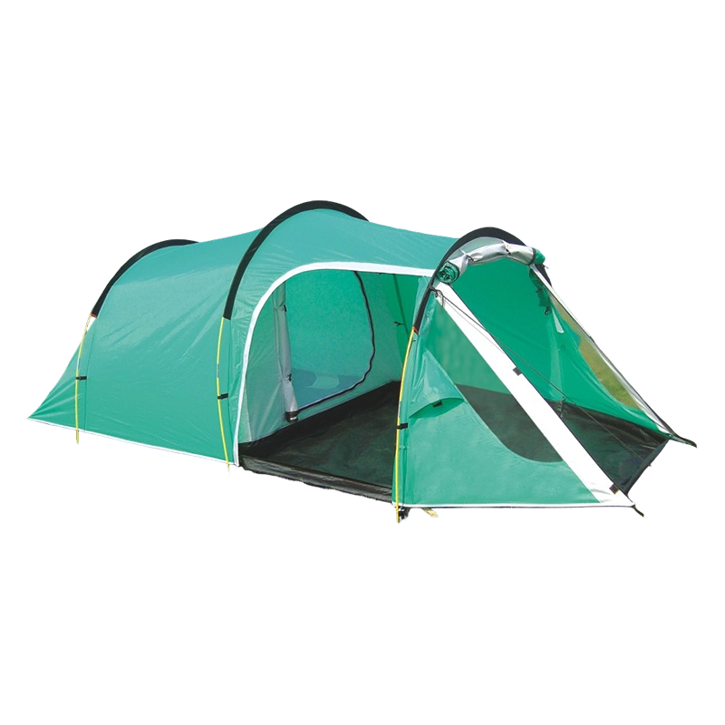 Tenda a tunnel per 2-3 persone da campeggio con una camera e una zona soggiorno
