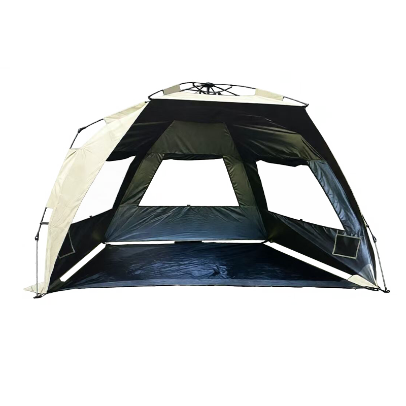 Tenda da spiaggia con protezione solare oscurante in titanio